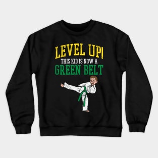 Green Belt Gift Crewneck Sweatshirt